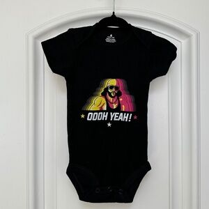 Macho Man Randy Savage OOOH YEAH! Baby Onesie 6m